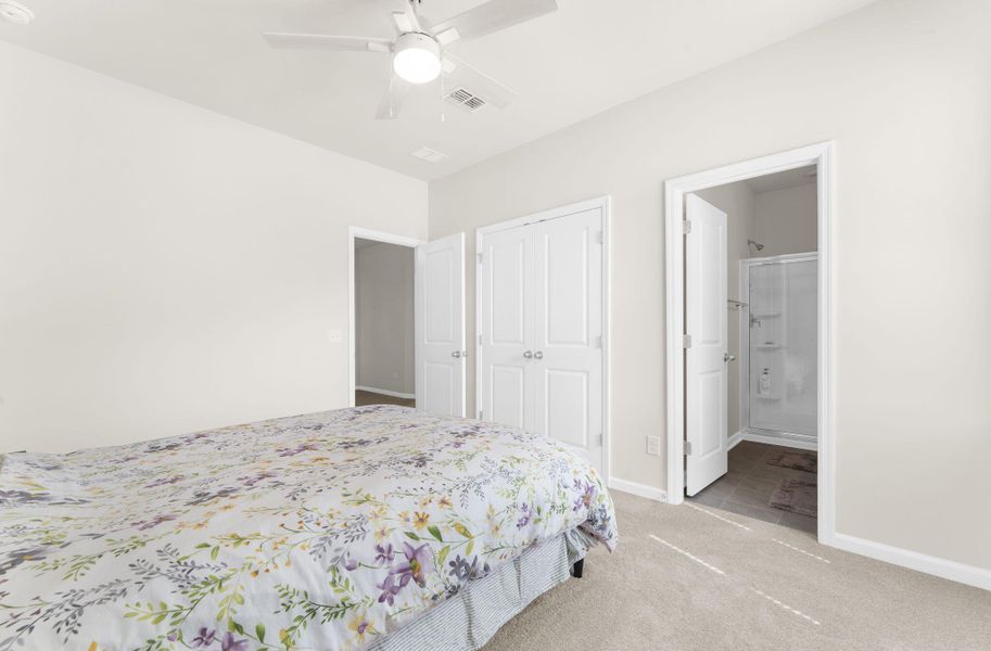 Furnished interior view inside a new home in The Groves of Berkeley, Moncks Corner (Image 36).
