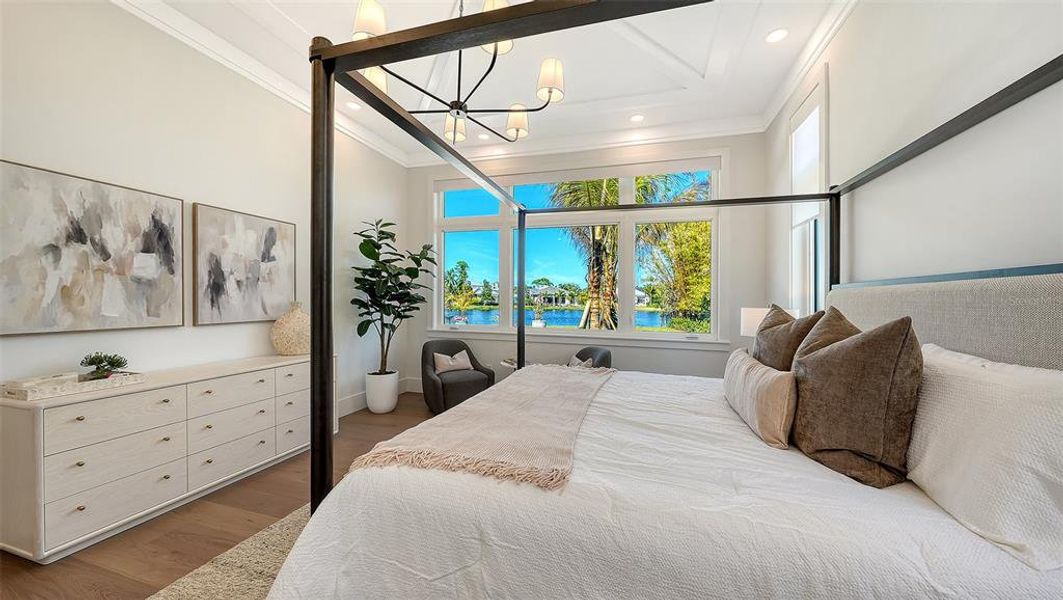 Furnished interior view inside a new home in , Sarasota (Image 47).