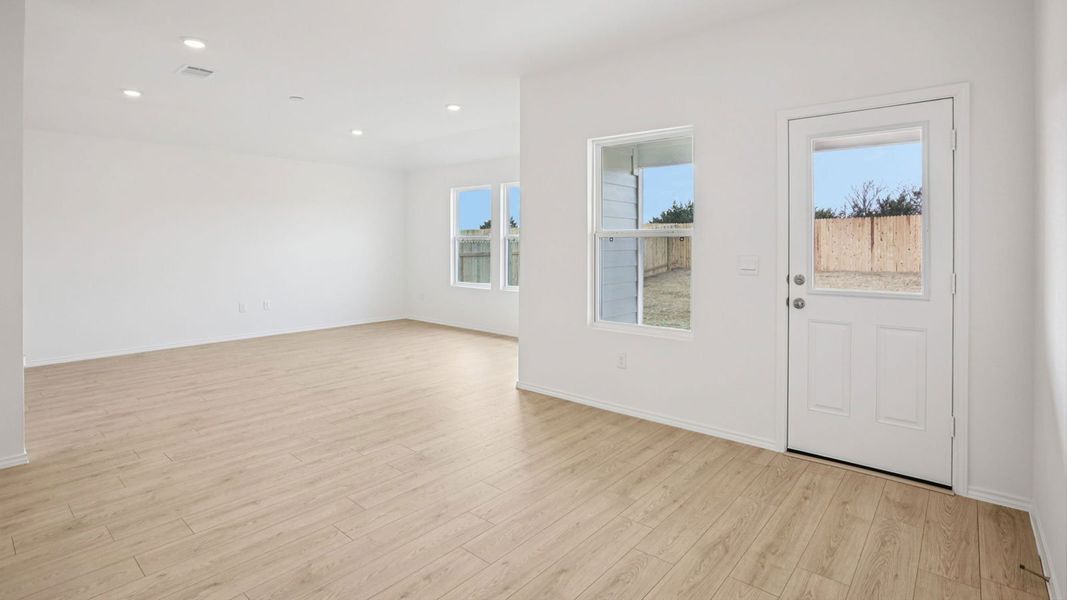 Spacious, unfurnished interior of a new home in Carillon, Manor (Image 21).