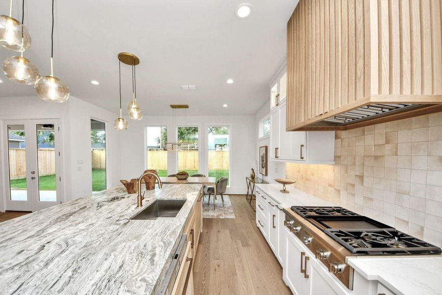 Furnished interior view inside a new home in , Houston (Image 19).