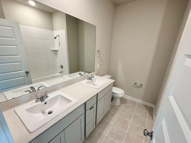 Furnished interior view inside a new home in Prairie Winds, Hutto (Image 15). Furnished interior view inside a new home in Prairie Winds, Hutto (Image 15).