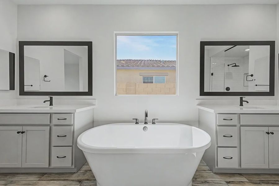 Furnished interior view inside a new home in Forté at Granite Vista, Waddell (Image 10).