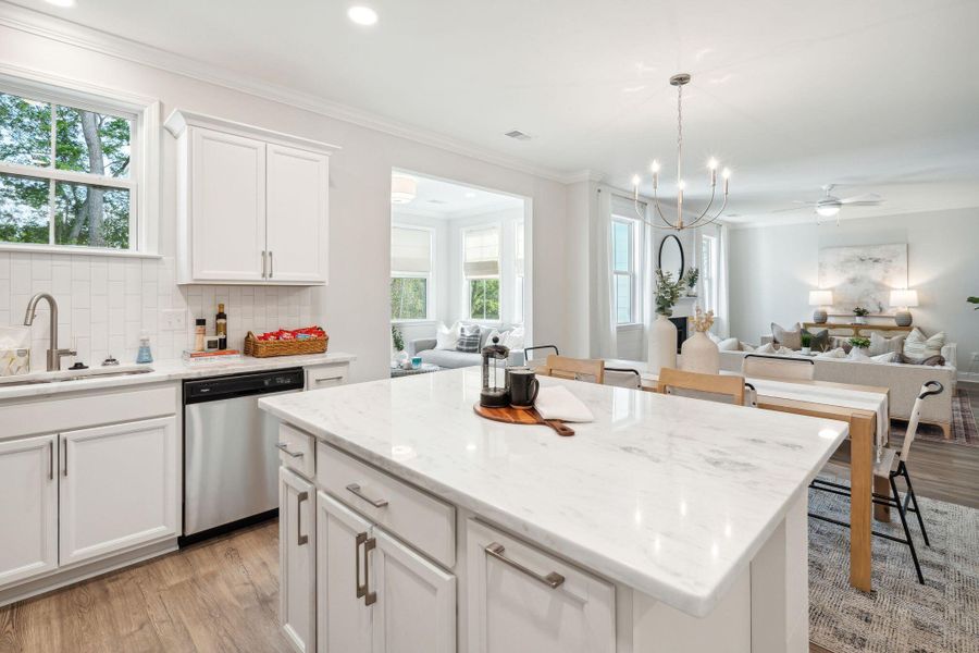 Furnished interior view inside a new home in High Point at Foxbank, Moncks Corner (Image 26).
