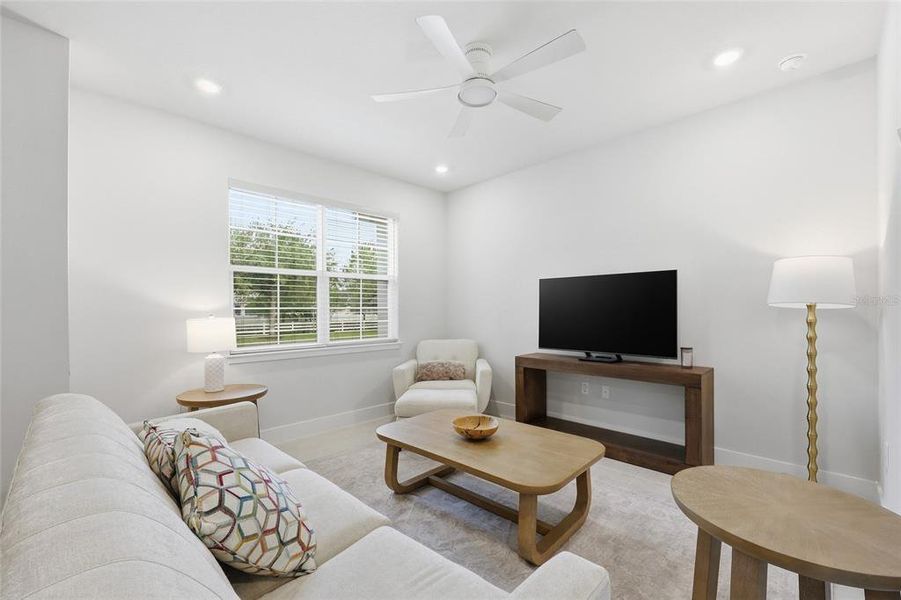 Furnished interior view inside a new home in , Harmony (Image 27). Furnished interior view inside a new home in , Harmony (Image 27).