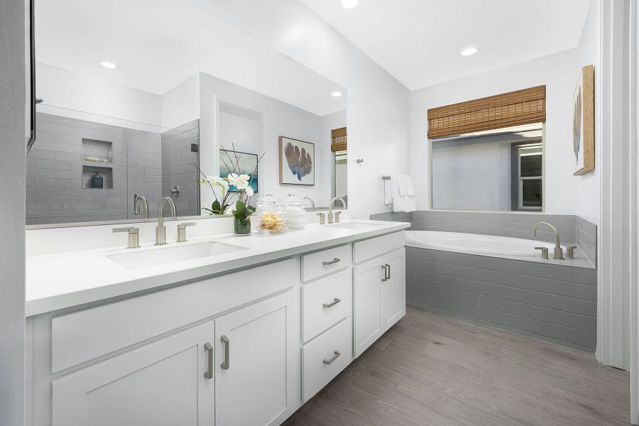 Representative furnished interior of a home built from the Lagoon by Mattamy Homes in Tyler Ranch, Buckeye (Image 16).