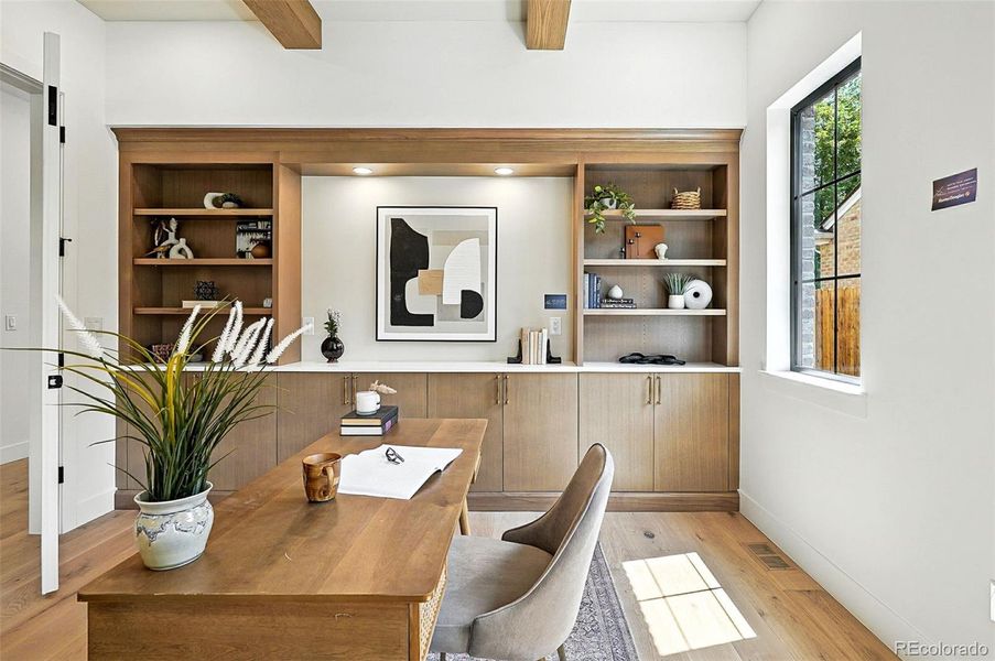 Furnished interior view inside a new home in , Denver (Image 31).