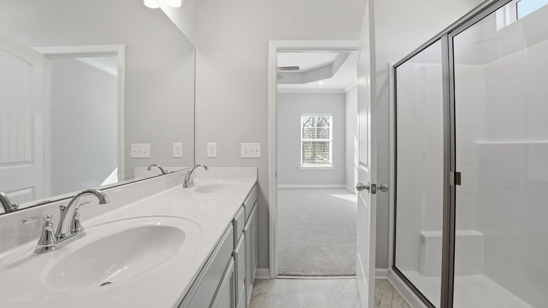 Furnished interior view inside a new home in Sagewood, Tullahoma (Image 8).