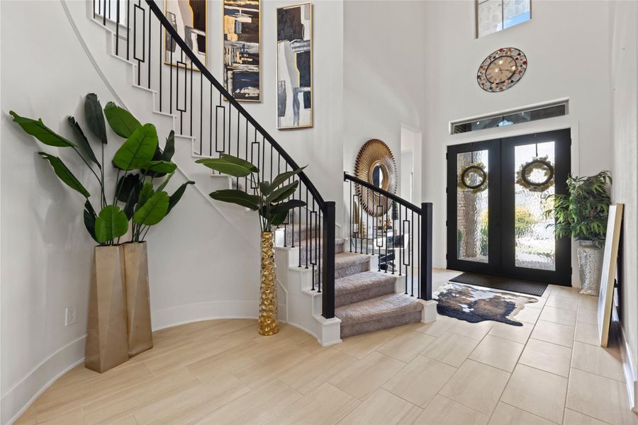 Furnished interior view inside a new home in , Conroe (Image 12). Furnished interior view inside a new home in , Conroe (Image 12).
