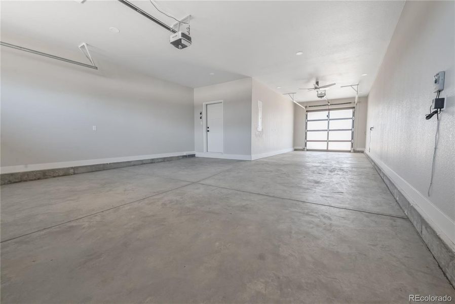 natural light and door in back of garage opens to back patio entertaining natural light and door in back of garage opens to back patio entertaining