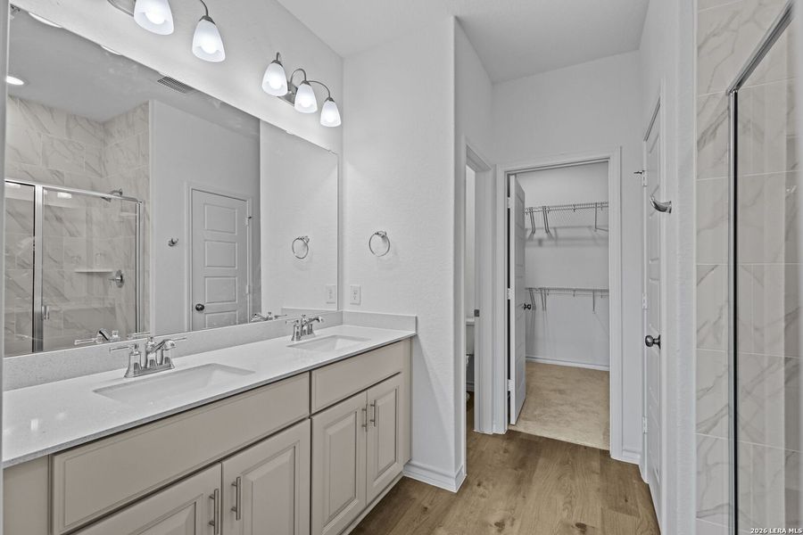 Furnished interior view inside a new home in Dove Song, Marion (Image 6).