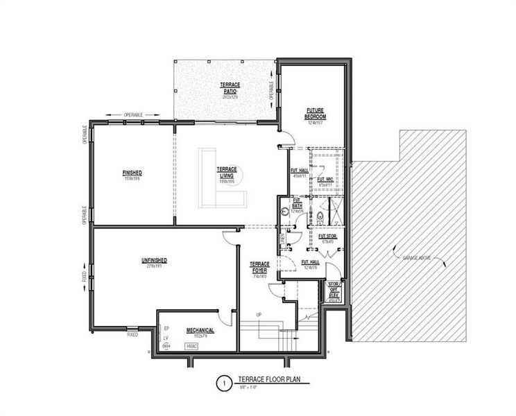 2D floor plan layout of this home in , Milton, GA (Image 3).