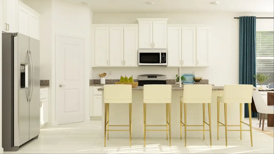 Sunburst kitchen