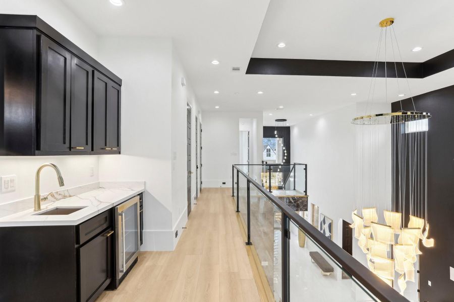 Furnished interior view inside a new home in , Houston (Image 12).