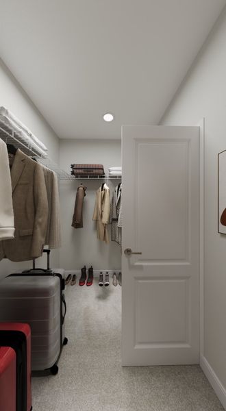 Furnished interior view inside a new home in Trailstone, Arvada (Image 15).