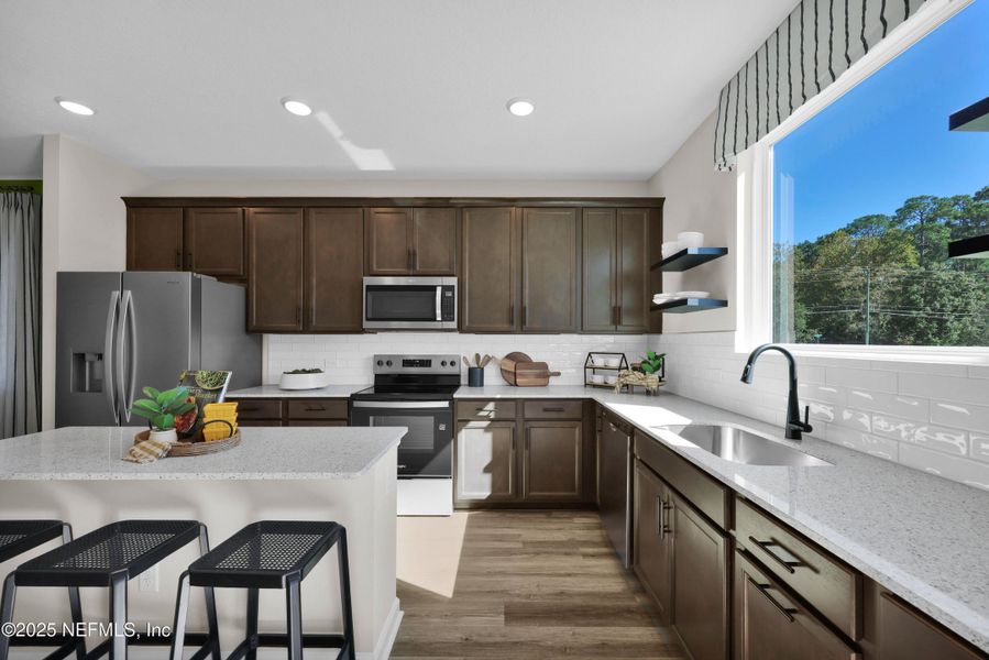 Furnished interior view inside a new home in Baxley Villas, Middleburg (Image 16).