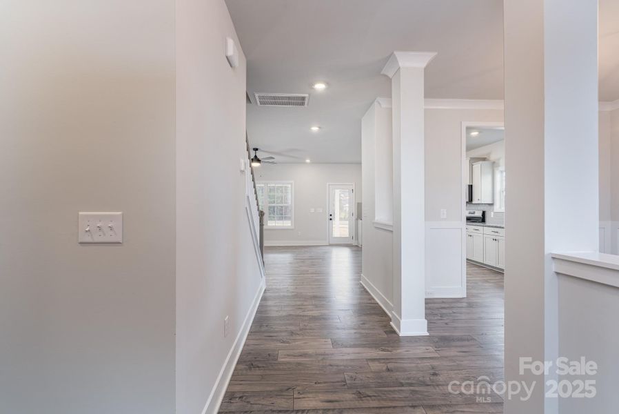 Spacious, unfurnished interior of a new home in Kerns Ridge, Salisbury (Image 6). Spacious, unfurnished interior of a new home in Kerns Ridge, Salisbury (Image 6).