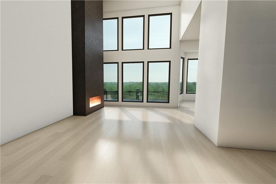 Spacious, unfurnished interior of a new home in , Powder Springs (Image 12).