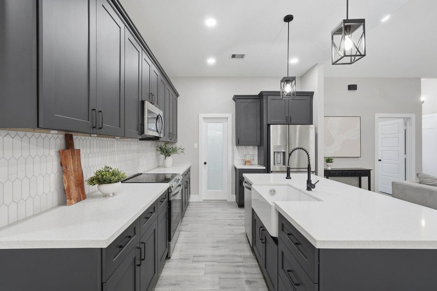 Furnished interior view inside a new home in , Plantersville (Image 13). Furnished interior view inside a new home in , Plantersville (Image 13).
