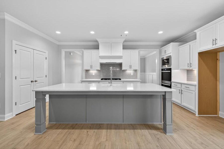 Furnished interior view inside a new home in Hemingway, Flowery Branch (Image 12).