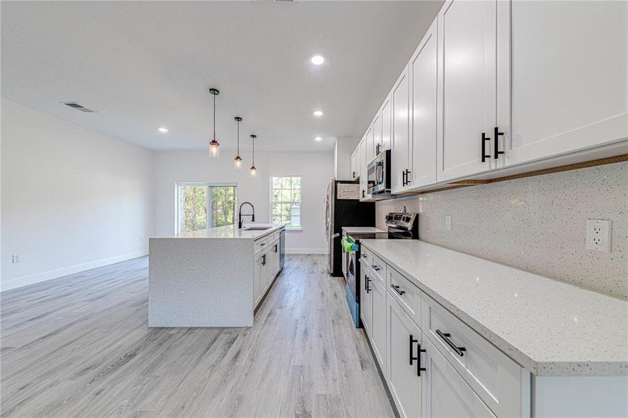 Furnished interior view inside a new home in , Citrus Springs (Image 9).