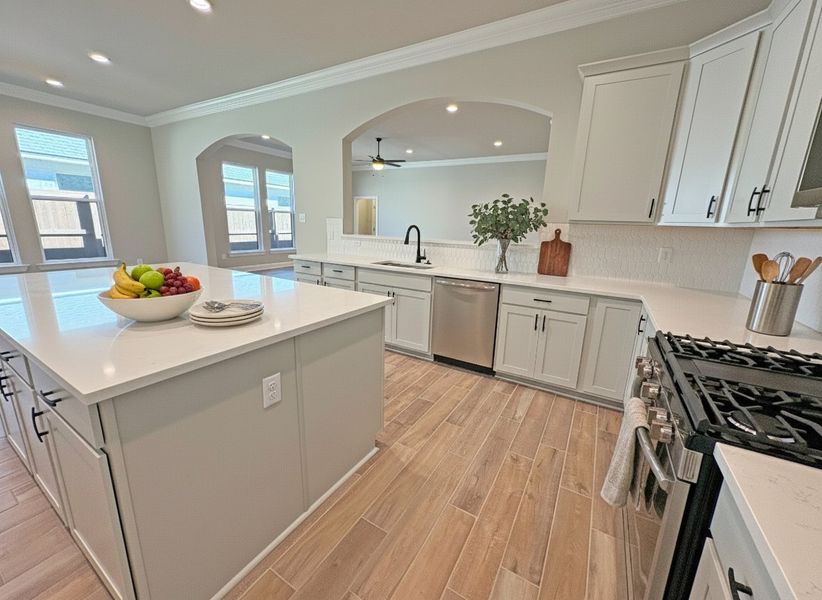 Furnished interior view inside a new home in Longleaf, Lumberton (Image 4).