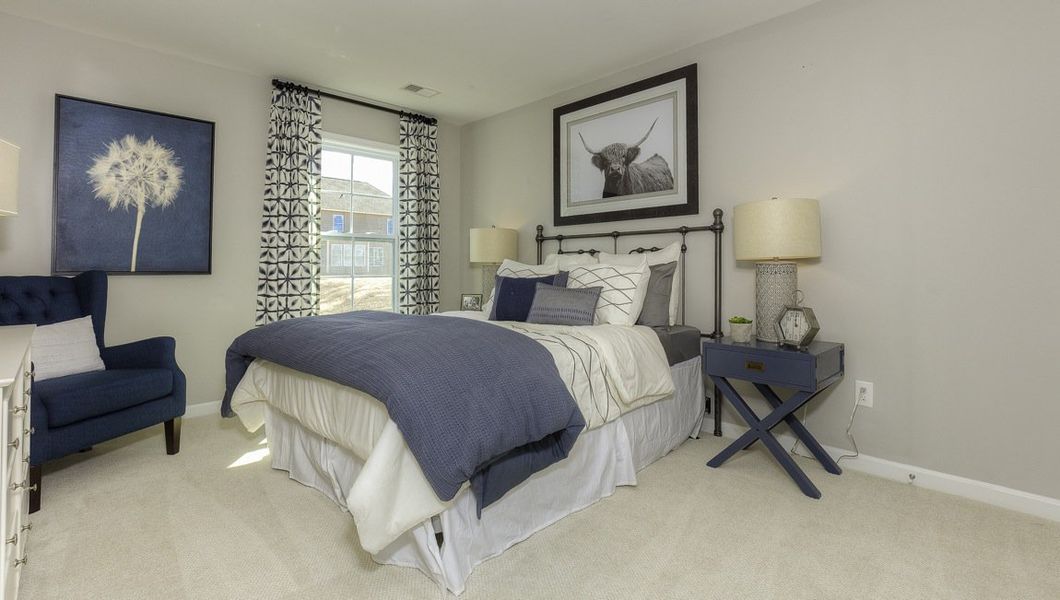Representative furnished interior of a home built from the Verwood by D.R. Horton in Chumley Estates, Reidville (Image 44).