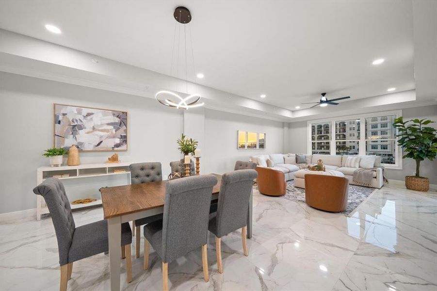 Furnished interior view inside a new home in , Clearwater Beach (Image 39).