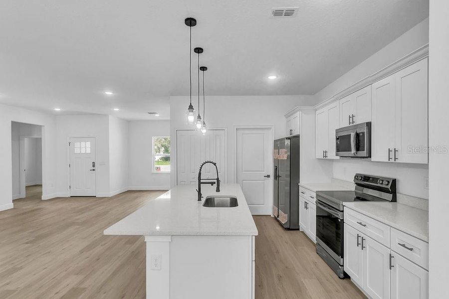 Furnished interior view inside a new home in , Ocala (Image 12).