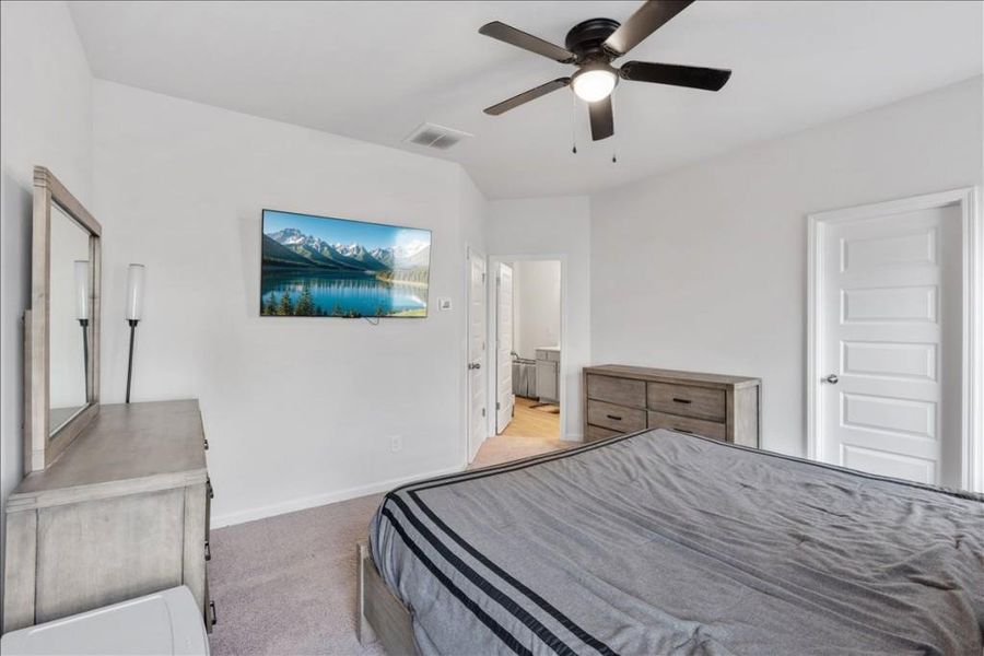 Furnished interior view inside a new home in , Cartersville (Image 27).