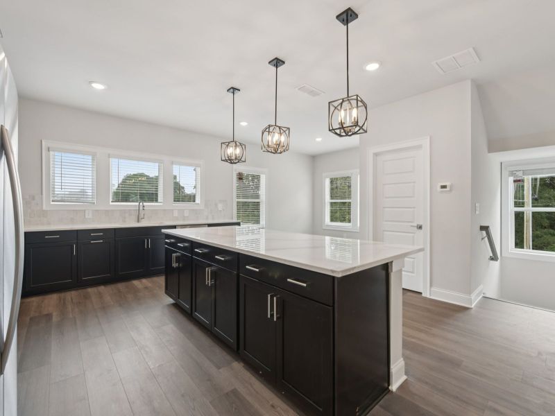 Furnished interior view inside a new home in Martin Springs - Highland Series, Lawrenceville (Image 8). Furnished interior view inside a new home in Martin Springs - Highland Series, Lawrenceville (Image 8).