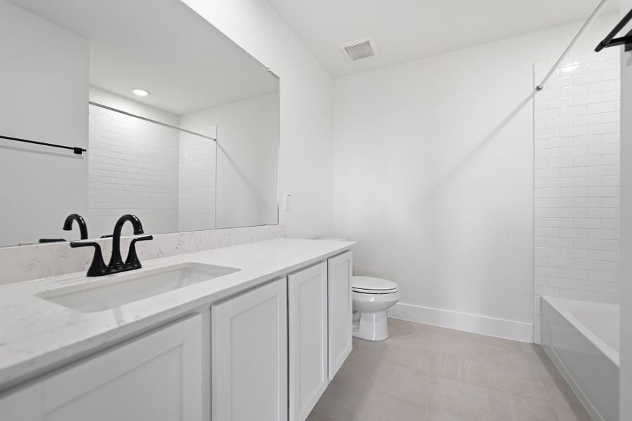 Furnished interior view inside a new home in Bluestem, Brookshire (Image 14).