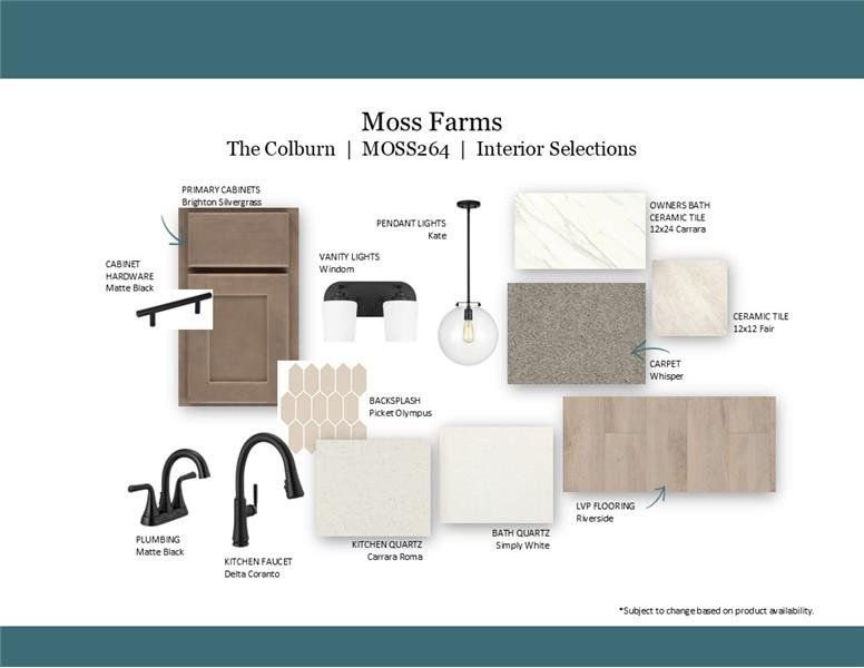 Sample of building materials used in homes in Moss Farm, White House (Image 44).