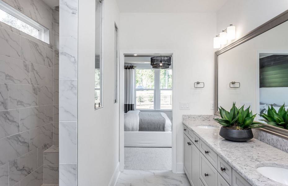 Spacious Owner's Bath