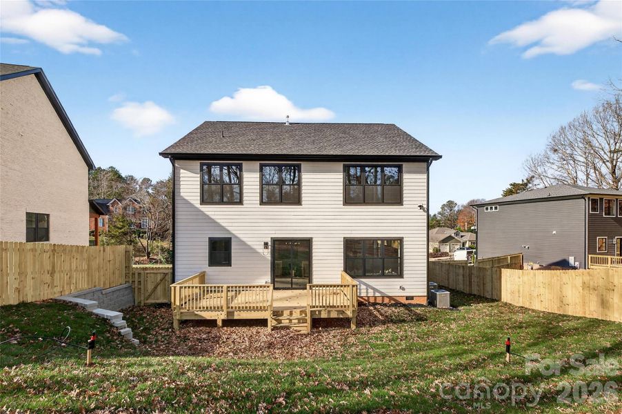 Exterior details and patio area of a home in , Charlotte (Image 3).