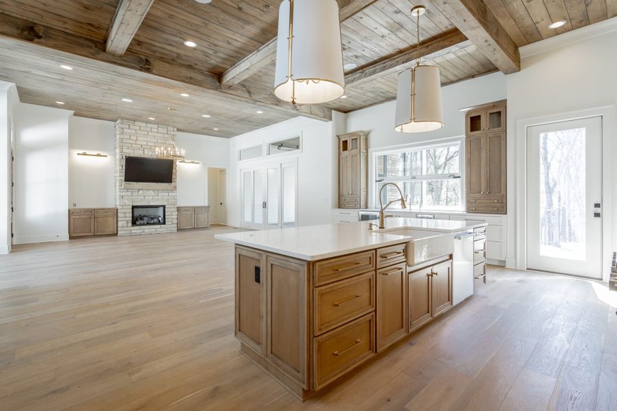 Representative furnished interior of a home built from the Farmington by Riverstone Construction, LLC in River Gorge Ranch, River Gorge Ranch (Image 10).
