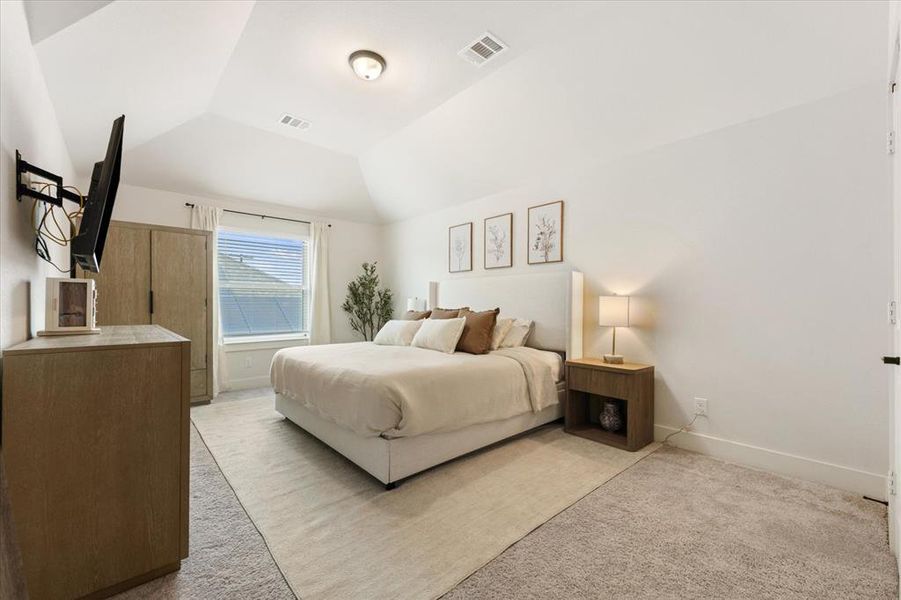 Furnished interior view inside a new home in , Anna (Image 24). Furnished interior view inside a new home in , Anna (Image 24).