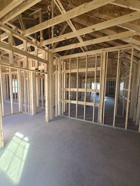 In-progress construction of a new home in Morningstar, Aledo, TX (Image 4).
