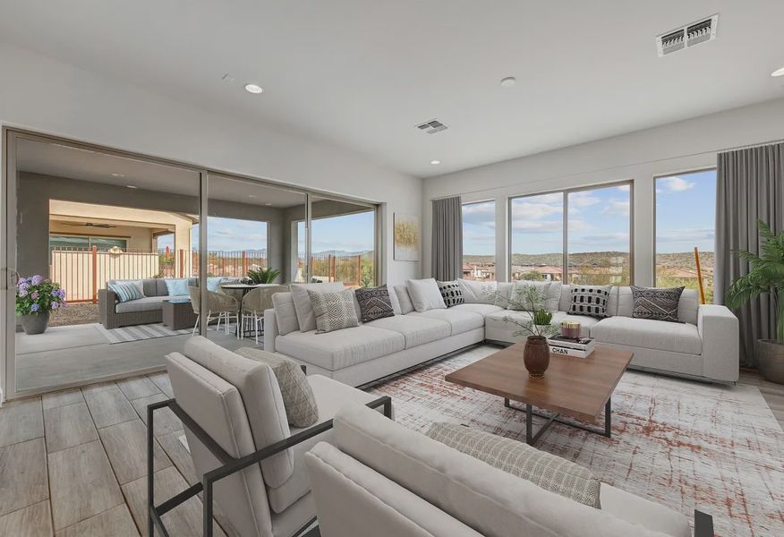 Virtually Staged Great Room - 14 of 44