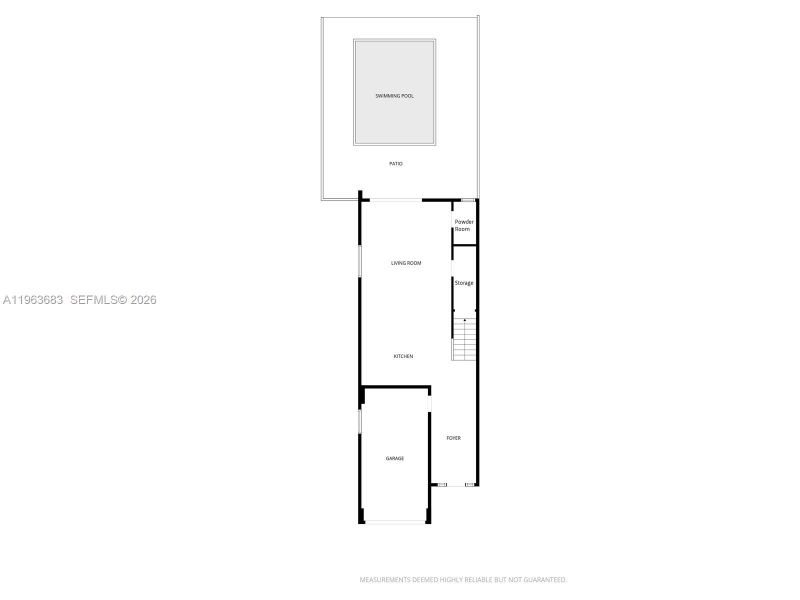 2D floor plan layout of this home in , Miami, FL (Image 8). 2D floor plan layout of this home in , Miami, FL (Image 8).
