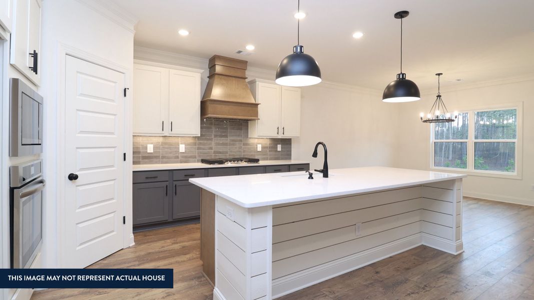Furnished interior view inside a new home in Riverwalk, Monroe (Image 4).