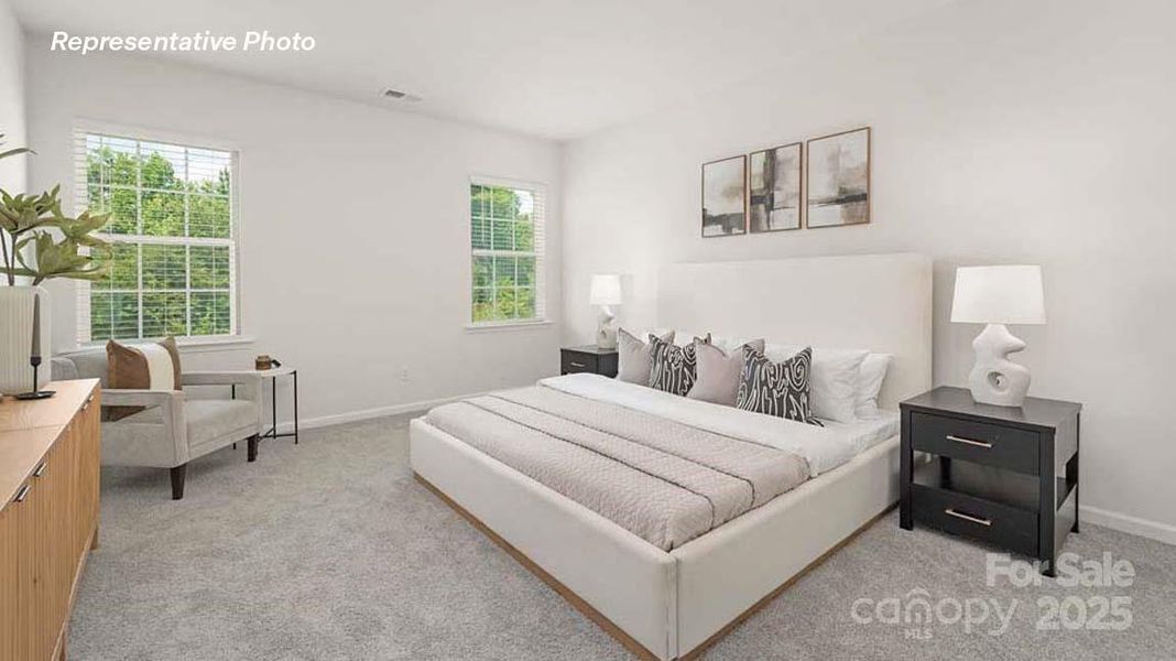 Furnished interior view inside a new home in Cline Village, Conover (Image 7).