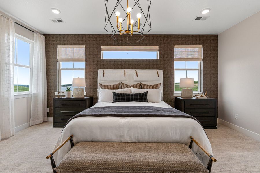 Furnished interior view inside a new home in Parterre, Thornton (Image 5). Furnished interior view inside a new home in Parterre, Thornton (Image 5).
