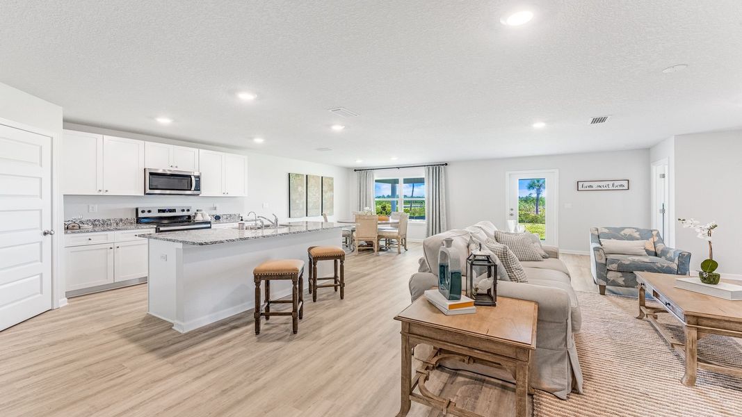 Representative furnished interior of a home built from the The Ryder by D.R. Horton in Morningside, Panama City (Image 15). Representative furnished interior of a home built from the The Ryder by D.R. Horton in Morningside, Panama City (Image 15).