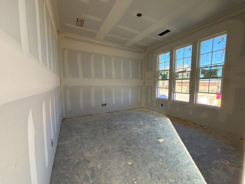 In-progress construction of a new home in Waterford Park, Weatherford, TX (Image 6).