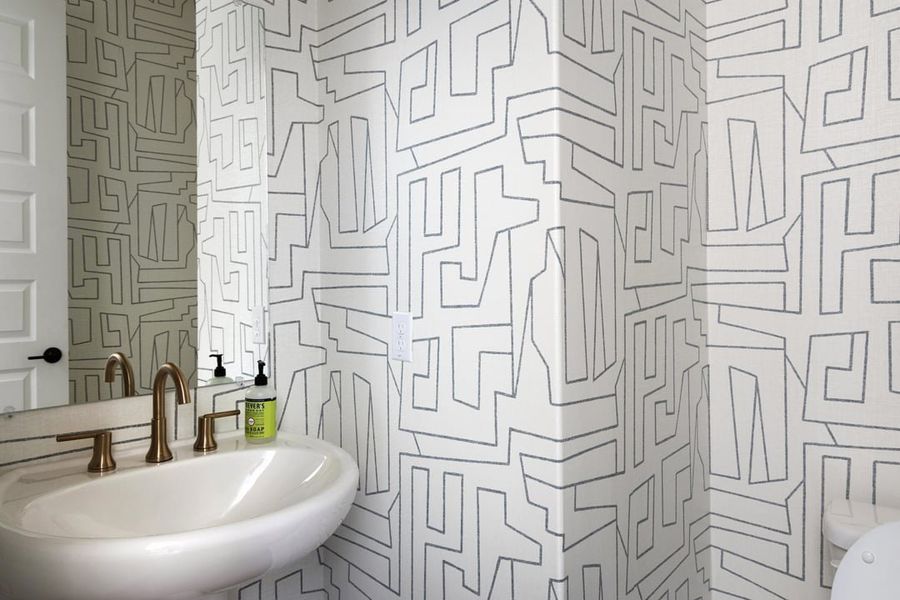 Representative furnished interior of a home built from the Skyview by Tri Pointe Homes in Terrace Collection at Heritage, Dripping Springs (Image 41).