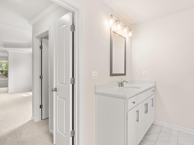 Furnished interior view inside a new home in Butner Estates, College Park (Image 7).