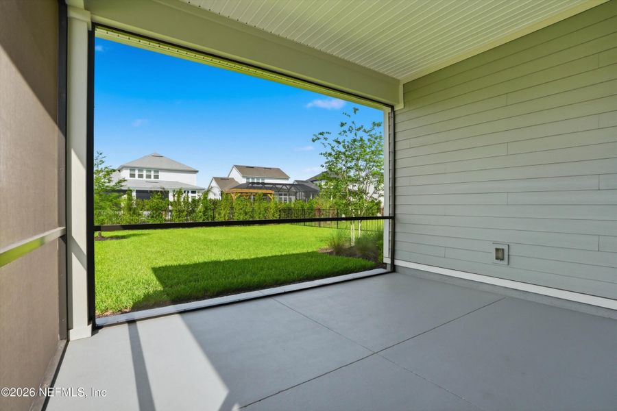 Exterior details and patio area of a home in , Jacksonville (Image 3). Exterior details and patio area of a home in , Jacksonville (Image 3).