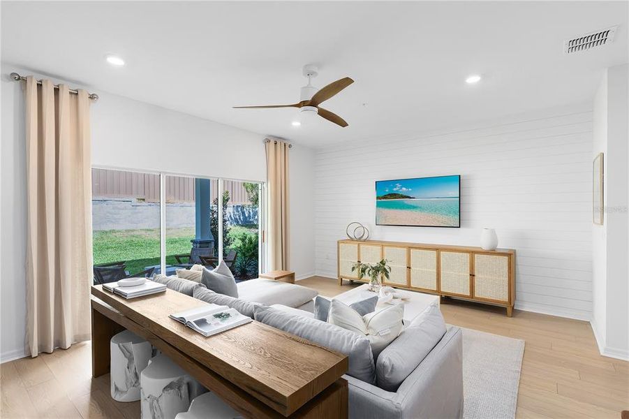 Furnished interior view inside a new home in Oviedo Square, Oviedo (Image 13).