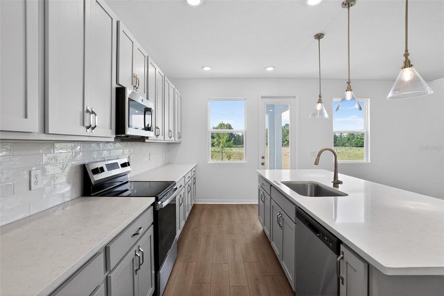 Furnished interior view inside a new home in Sunbrooke, St. Cloud (Image 10).