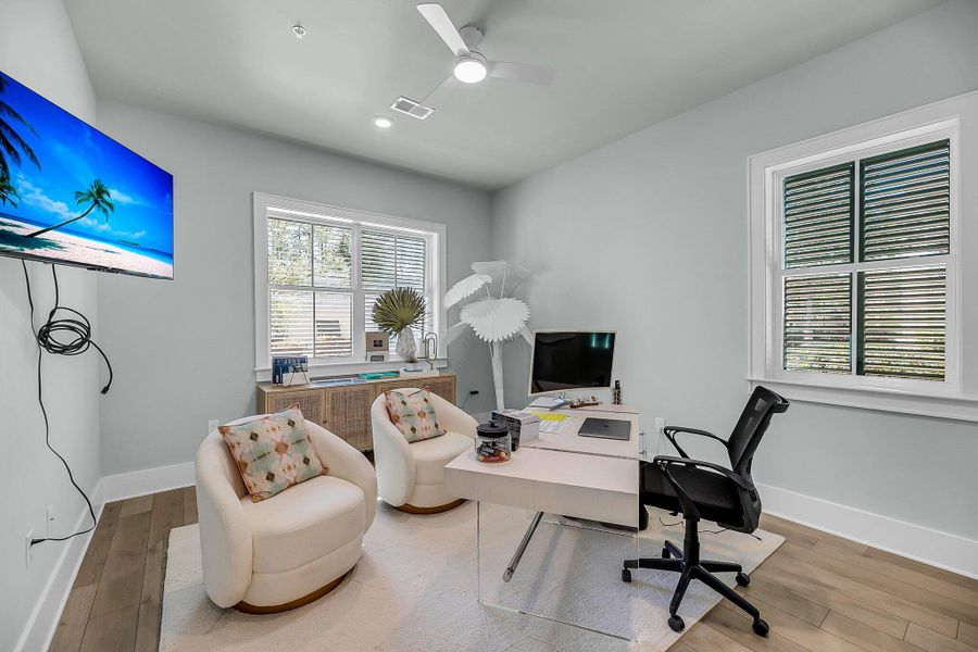 Furnished interior view inside a new home in , Johns Island (Image 10).